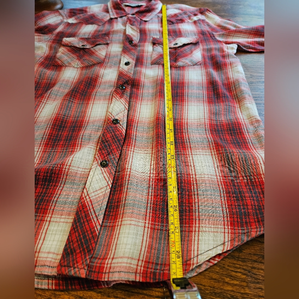 Salt Valley Western Pearl Snap Sz S - Picture 5 of 7